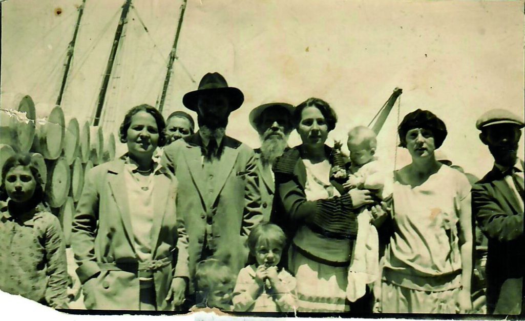 Coming to America in June 1930 from the Port of Jaffa