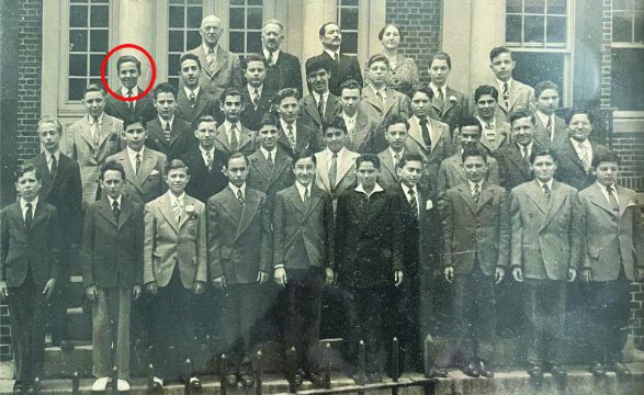 My graduation from Yeshiva Etz Chaim in Brooklyn in 1943