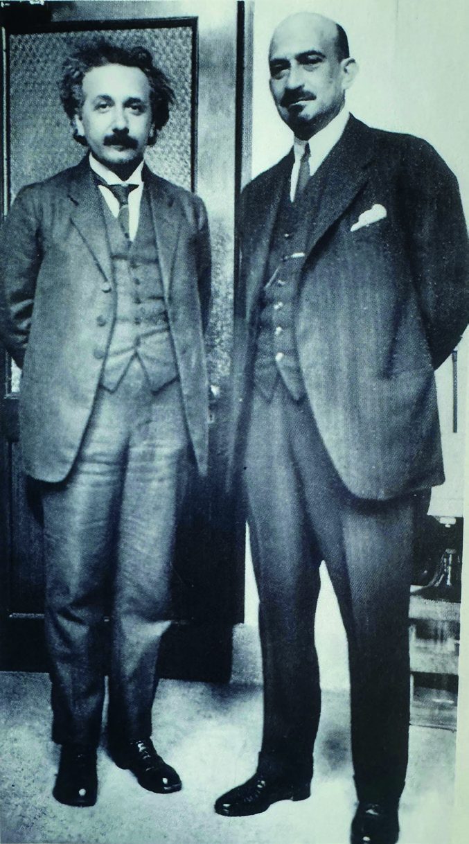 Albert Einstein and Chaim Weizmann