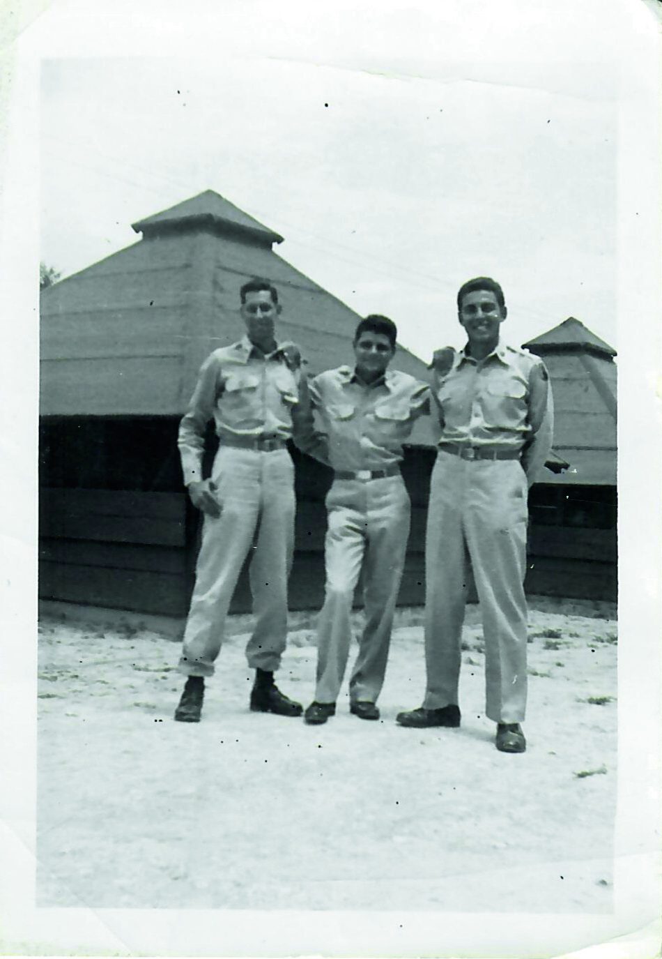 Charles Zentner, Arnold Schwartz, and me