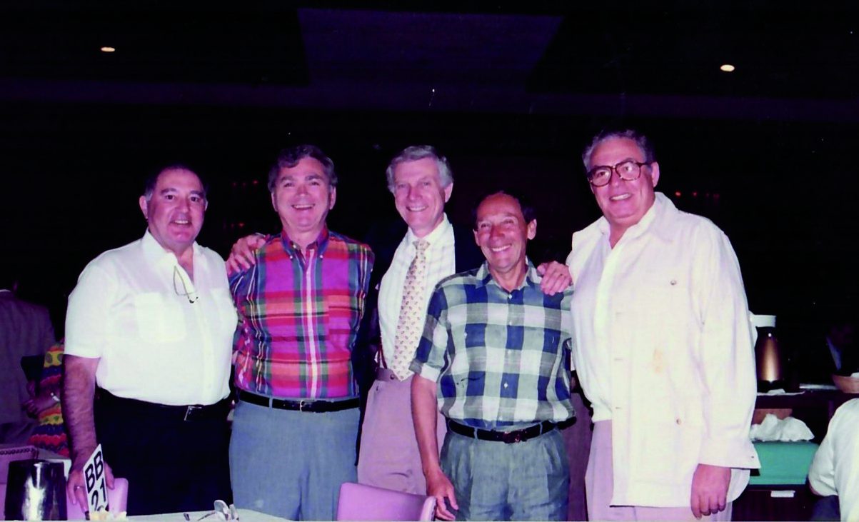 Cantors Marty Rosen, Norman Summers, Murray Hochberg,