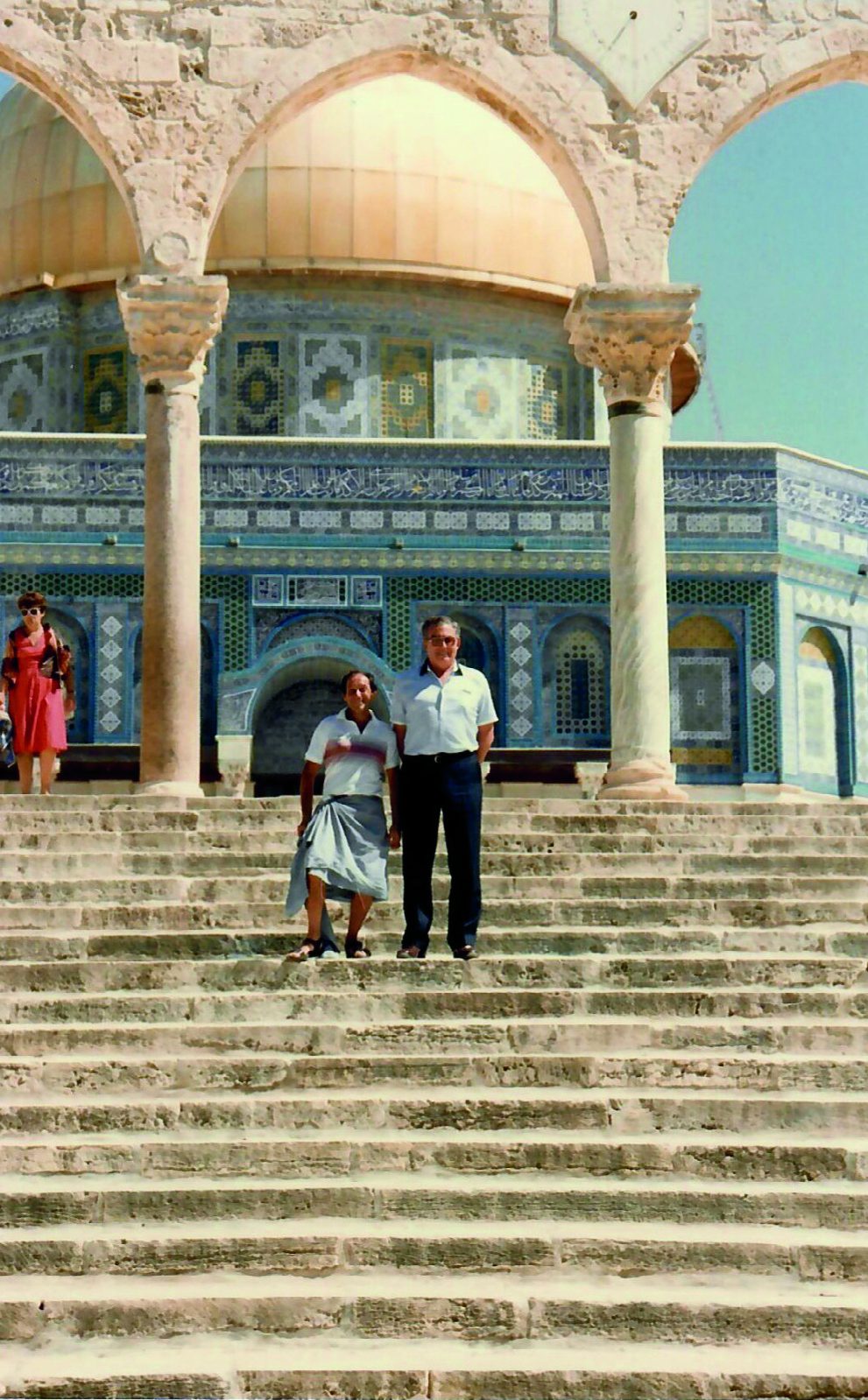 Marty and me at the Dome of the Rock