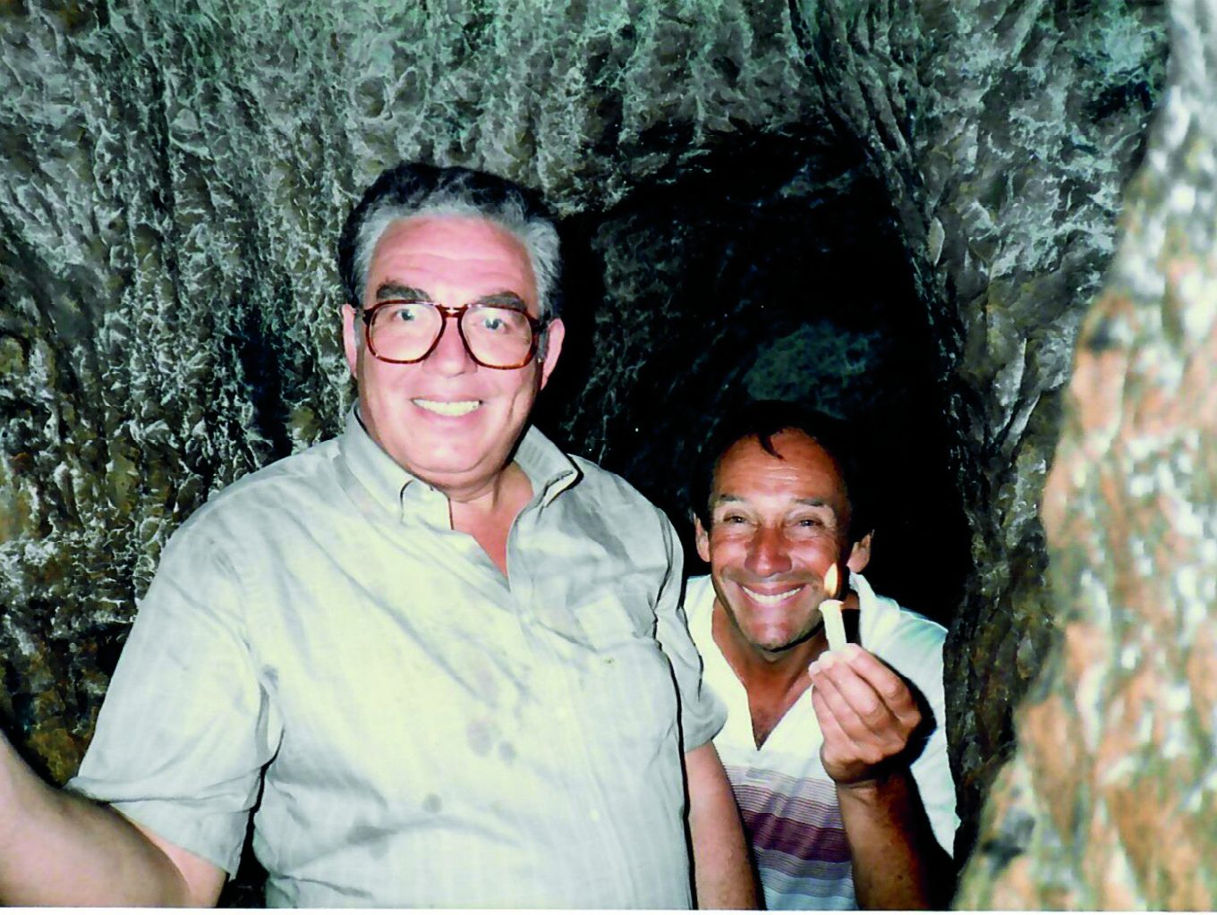 Lighting our way through Hezekiah’s Tunnel