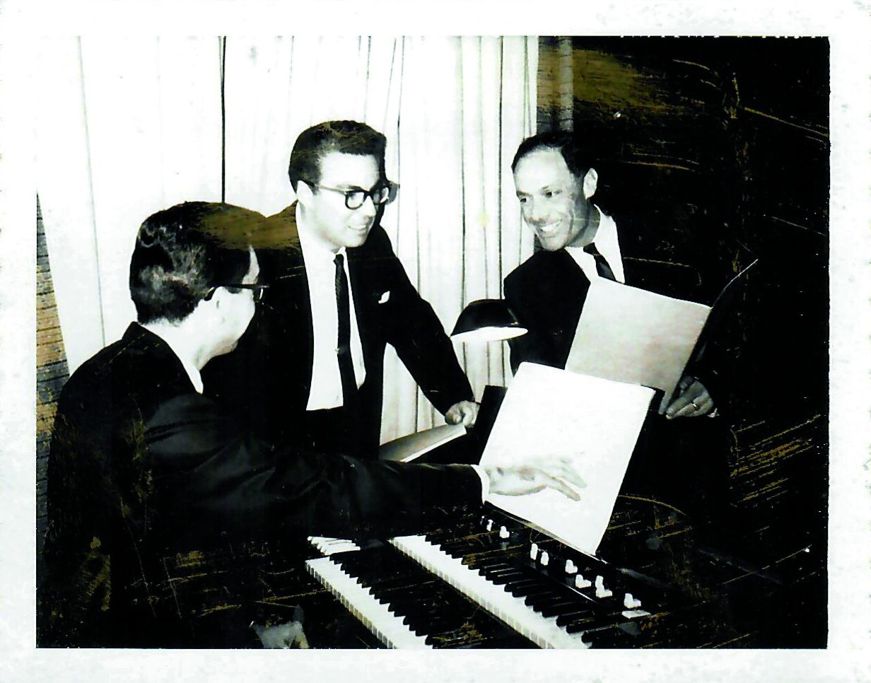 James Pritchard, organist, Irving, and Charles Rothschild