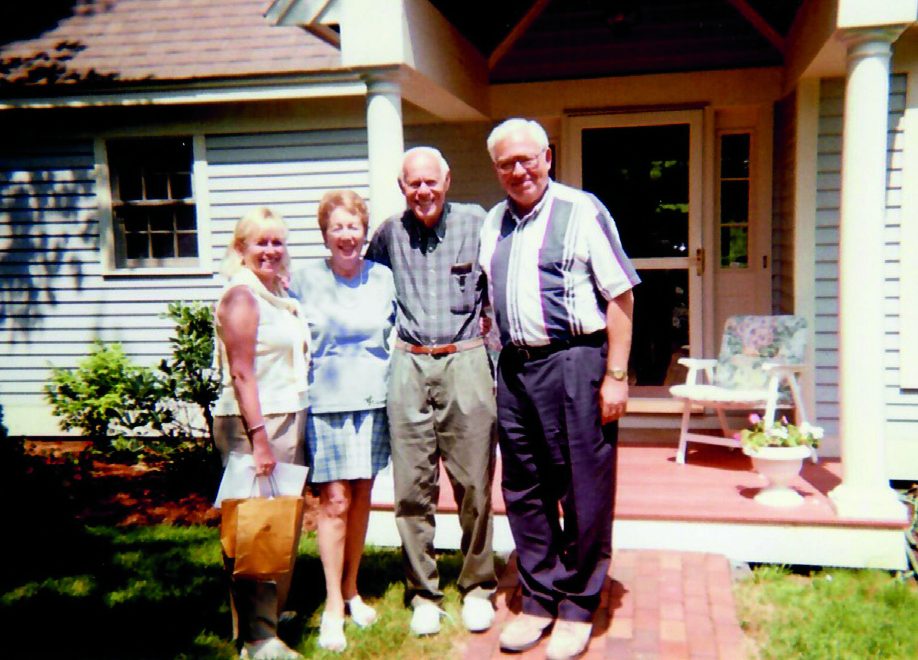 Joanne, Marcia, Murray, and me