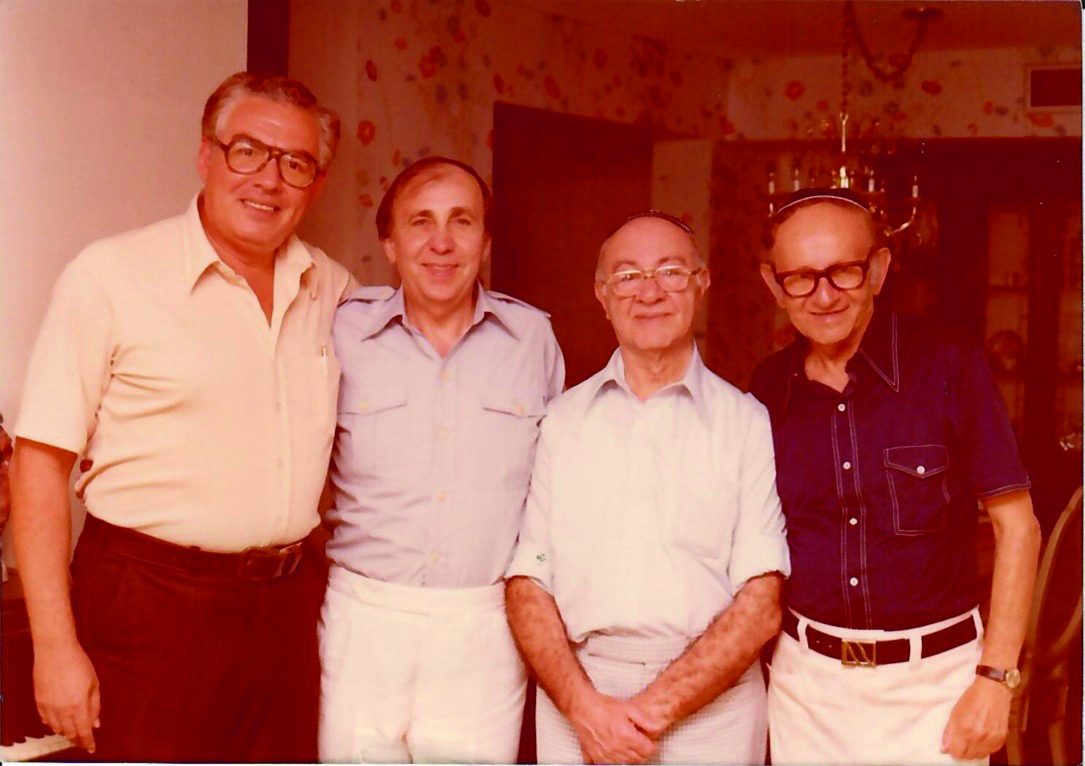 Me, with fellow Cantors Louis Danto, Ben Epstein