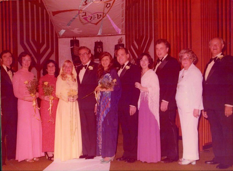 Howard and Judy Ruderman, Doris Hirsch, Joanne and me, Pauline and
