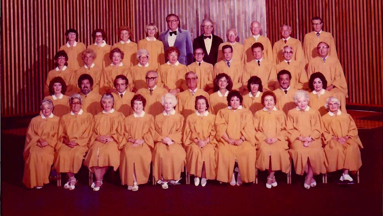 Temple Sinai Adult Choir with me and Morse Haithwaite (organist)