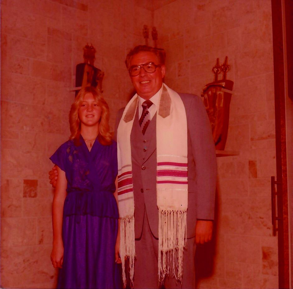 Jessica and me at her Bat Mitzvah