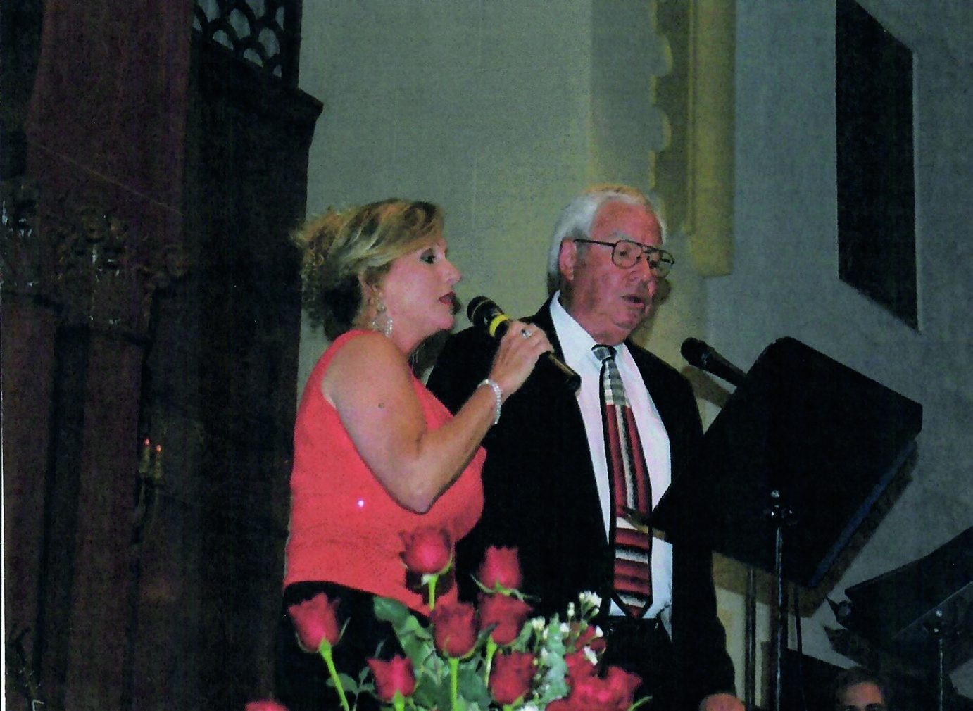 Jodi Dorn Rozental and me at a concert