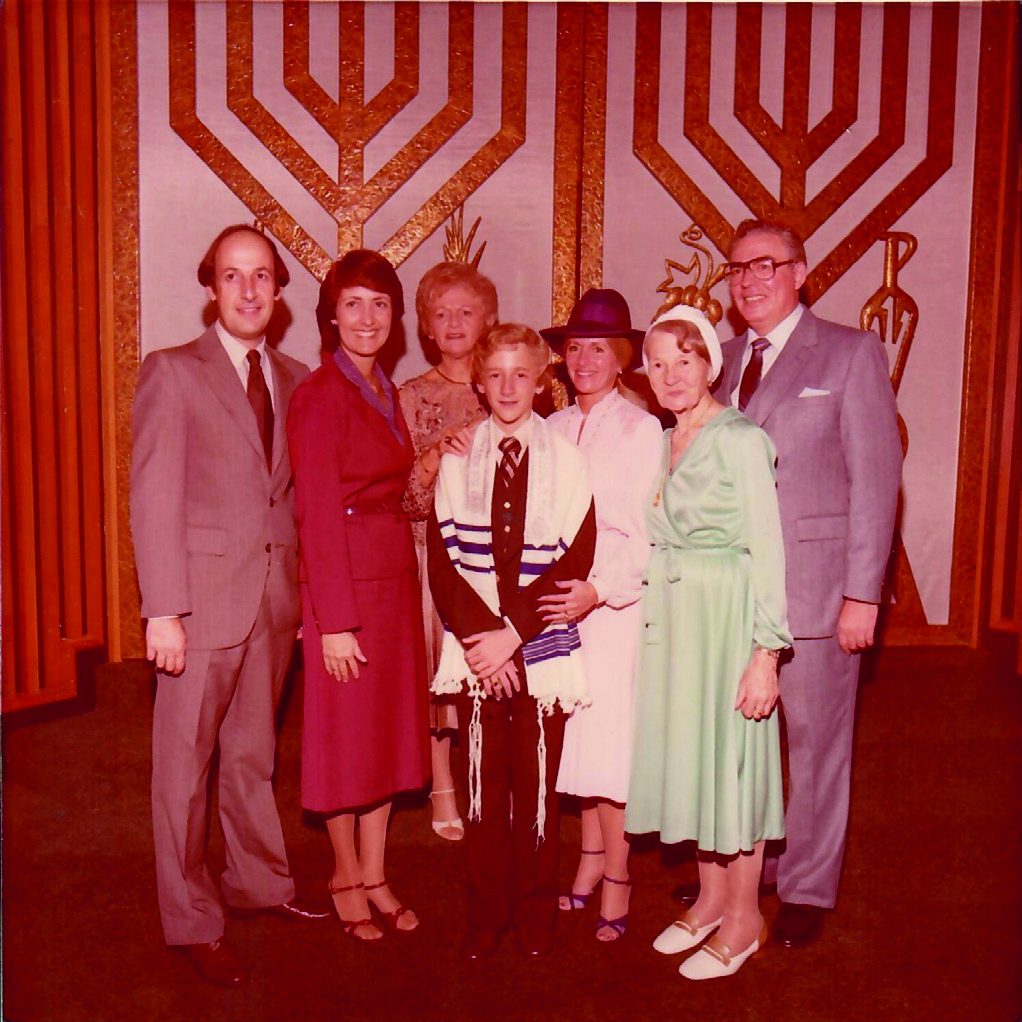 Abe and Helene Benyunes, Sylvia Epstein, Ron Serisky, Joanne,