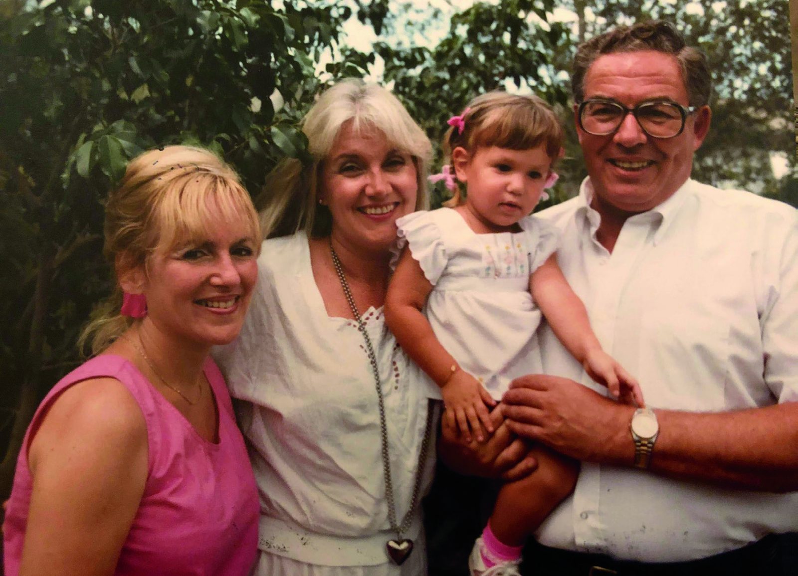 Joanne, Kris Deren, Heather, and me