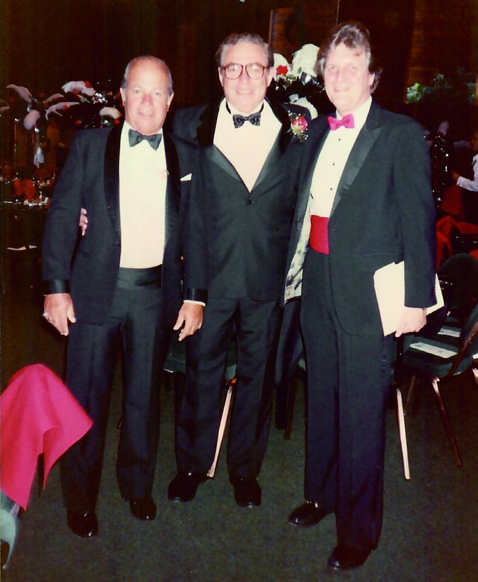 Paul Barnett, me, and Manny Deren