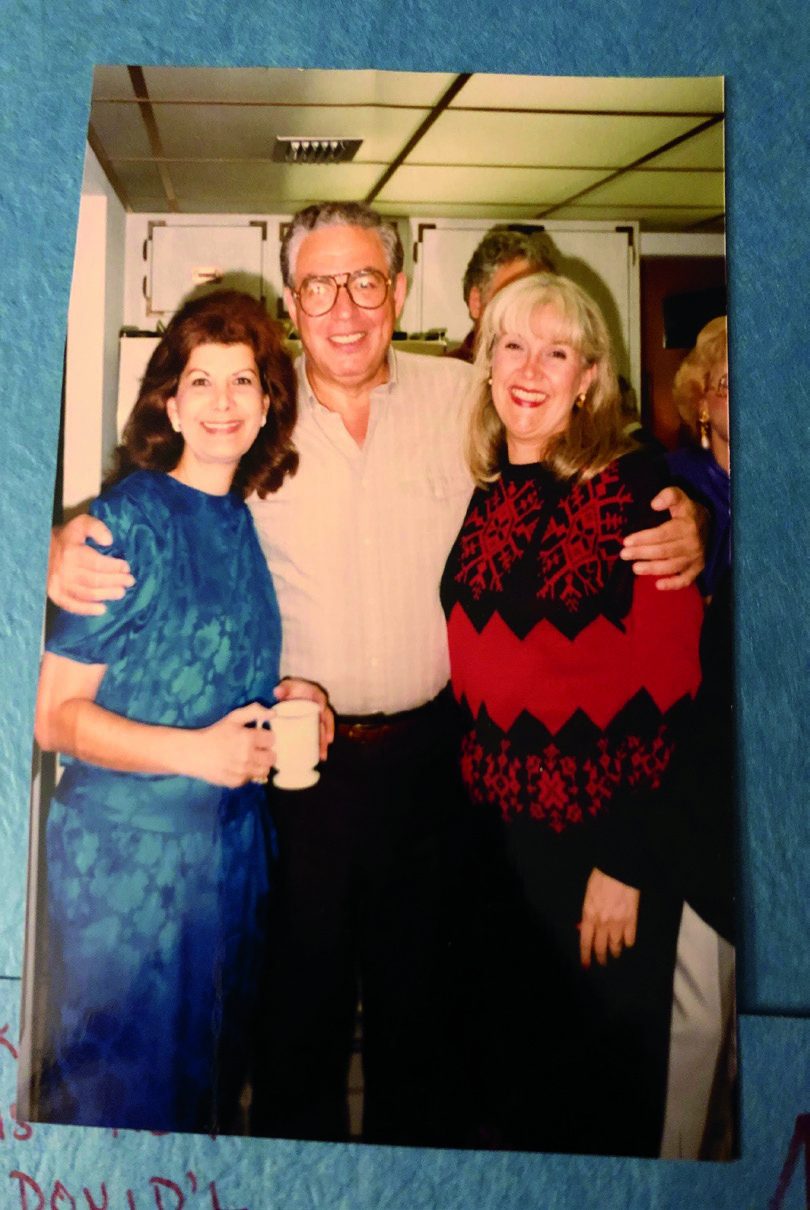 Marilyn Moss, me, and Kris Deren