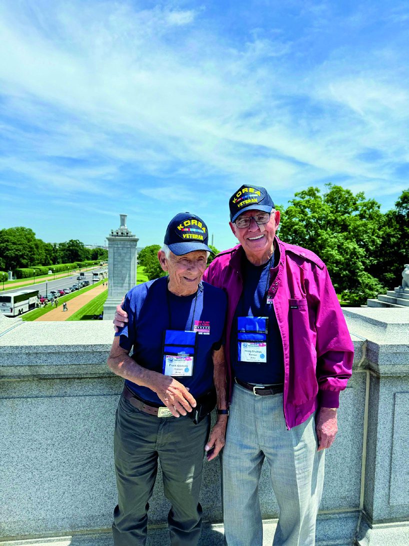Frank Kromsky and me in Washington, D.C.