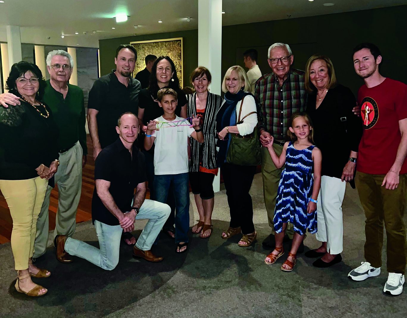 Celebrating Joanne’s 80th birthday with the Fintzes