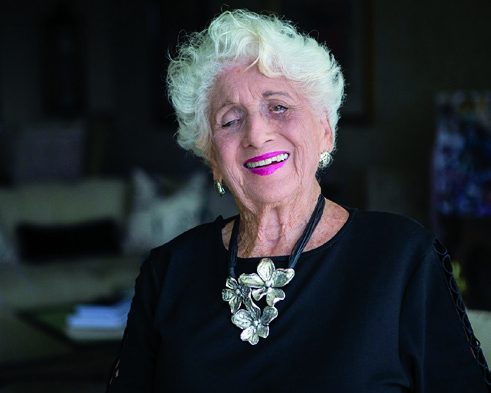 Irene Baros is an enthusiastic participant in our weekly Torah