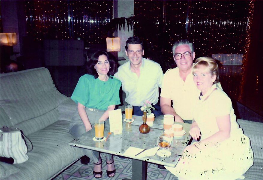 In Israel with Judy and Jerry Reich. Joanne worked for him as a lab