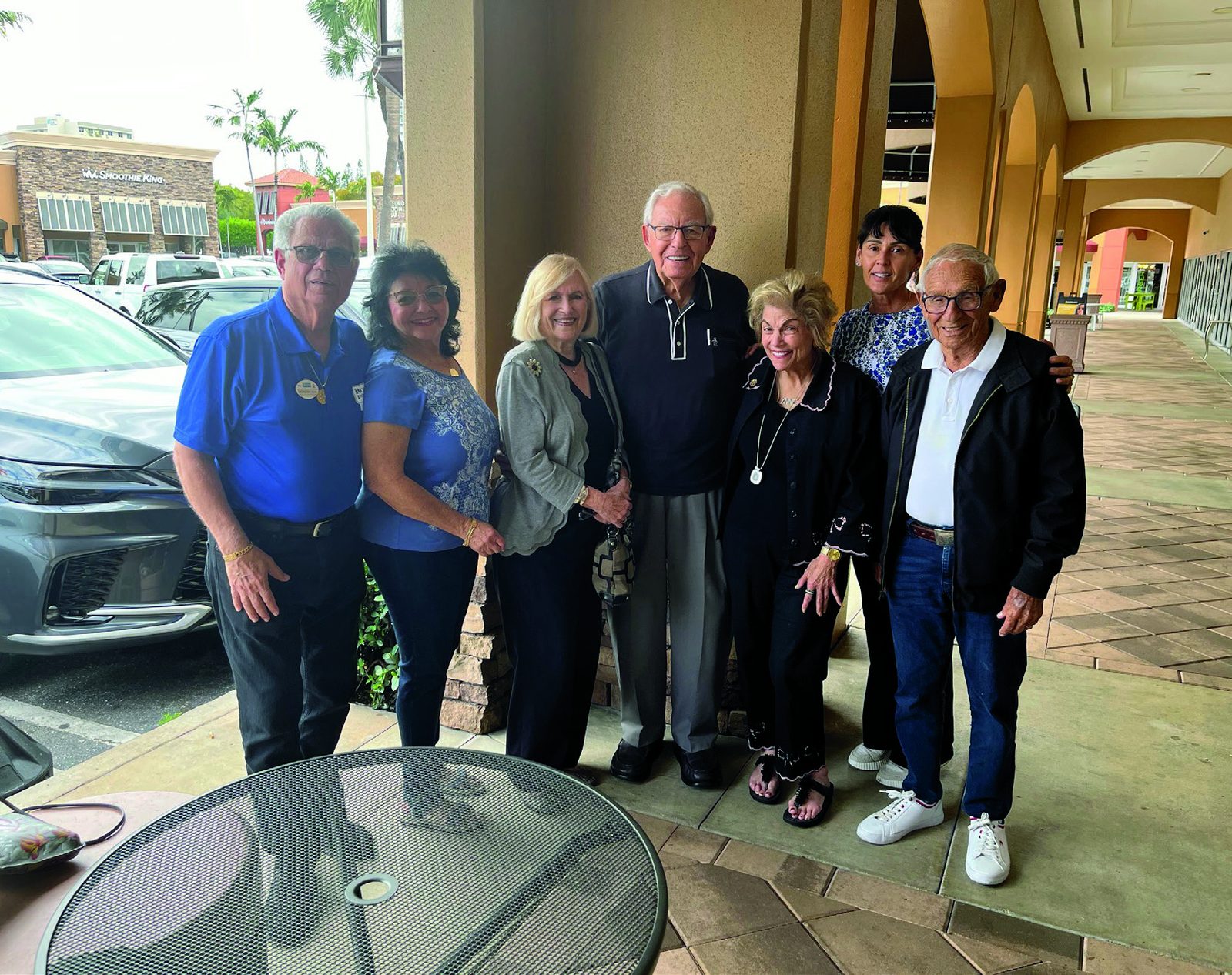 Mordechai & Esther, Joanne & me, Lynn, Ildi, and Frank.