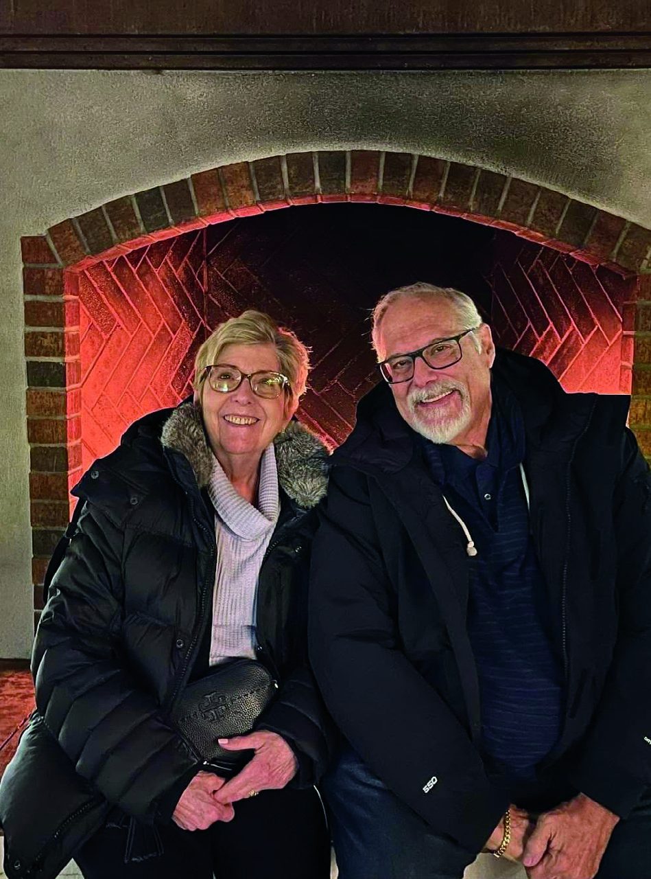 Dianne and Toby Katzker. Toby,