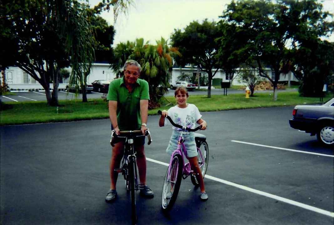Biking with Heather