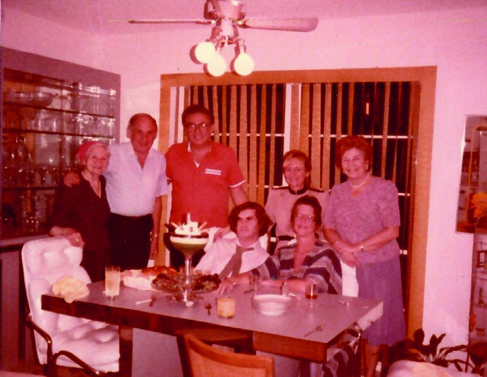 Picture of Bonia and Fanchon Shur at our home
