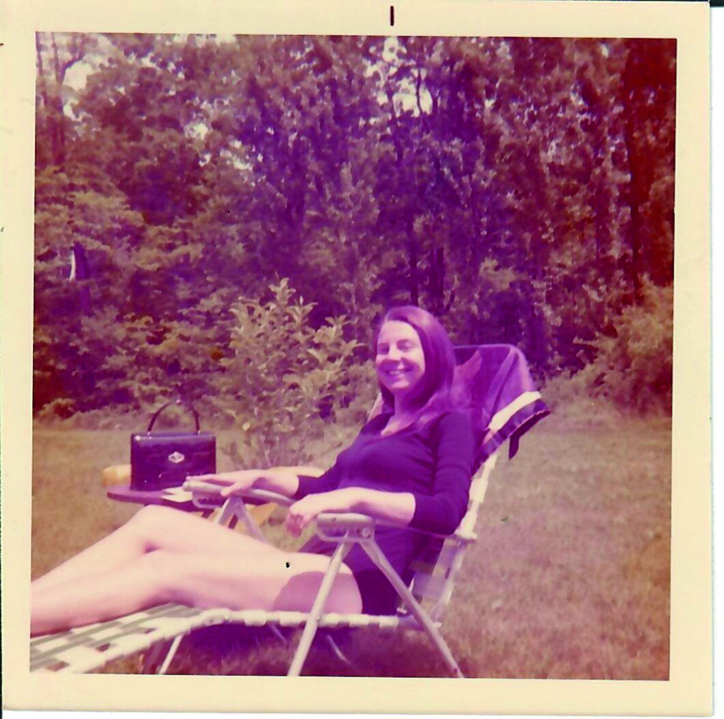 Pauline at rest in the countryside