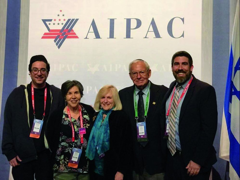 My nephew Monte, Myra, Joanne, me, and my nephew Rabbi Russ