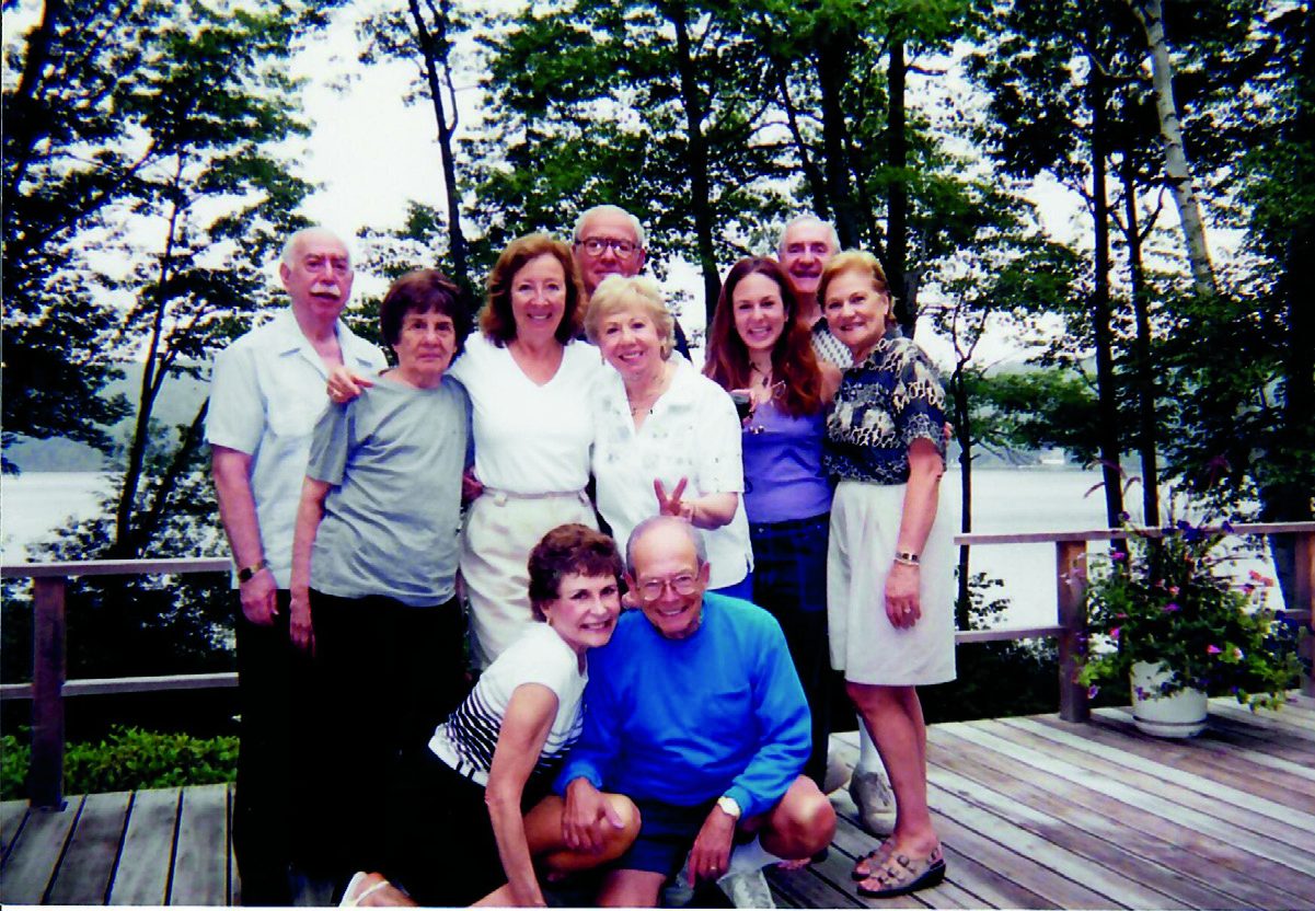 The cousins at Howard and Judy’s home in the Berkshires
