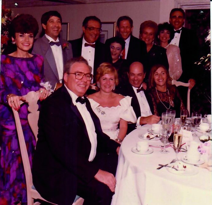 Standing: Lorelei & Bob Ennis, Marvin & Melanie Kaleky, Joe & Leslie Peiken,