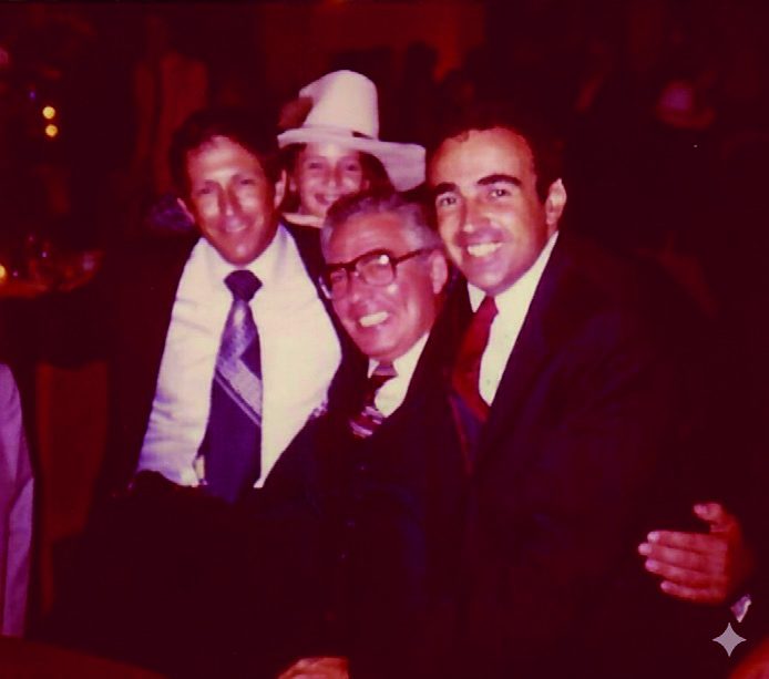 Joe Peiken, me, and Joel Sandberg