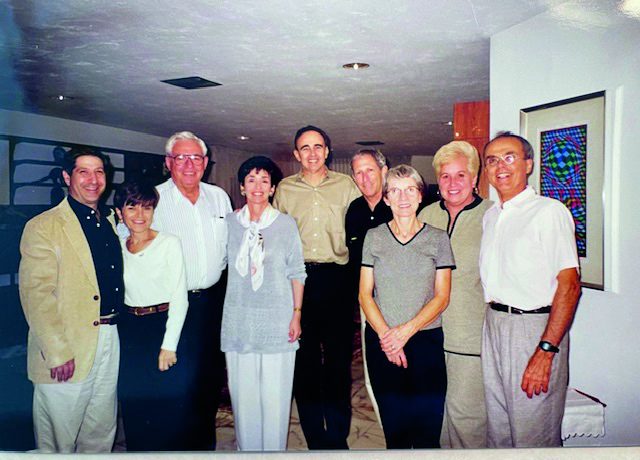 Bob & Lorelei Ennis, me, Adele & Joel Sandberg, Joe Peiken,