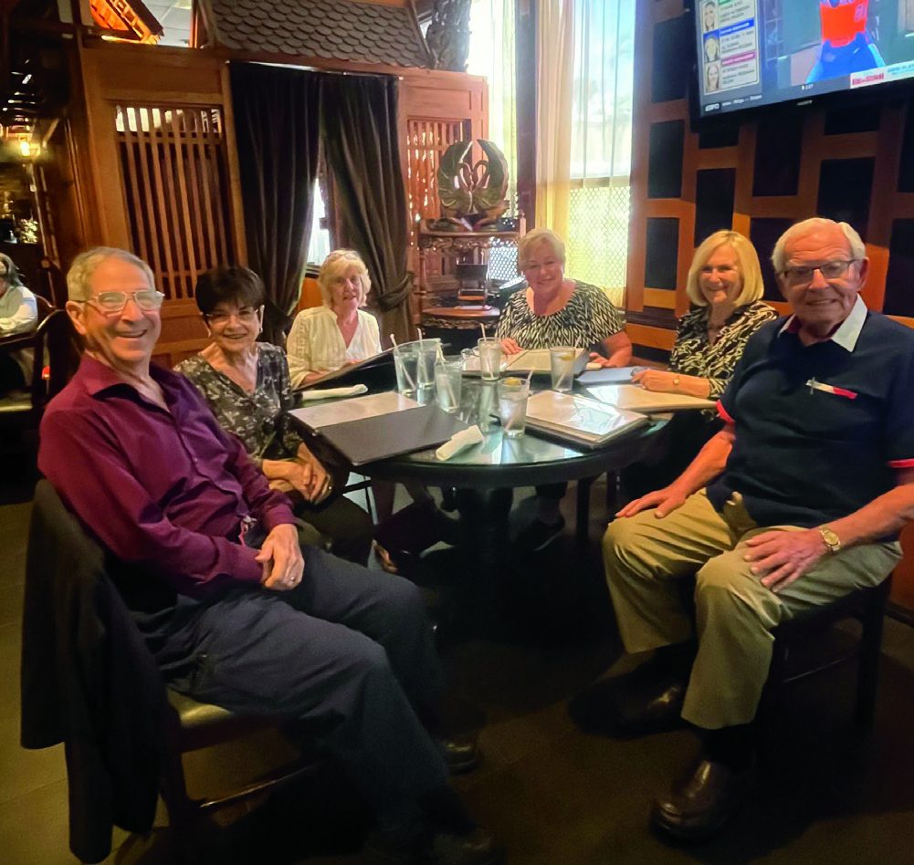 Bob & Lorelei Ennis, Margie Sanford, Leslie Peiken, Joanne, and me