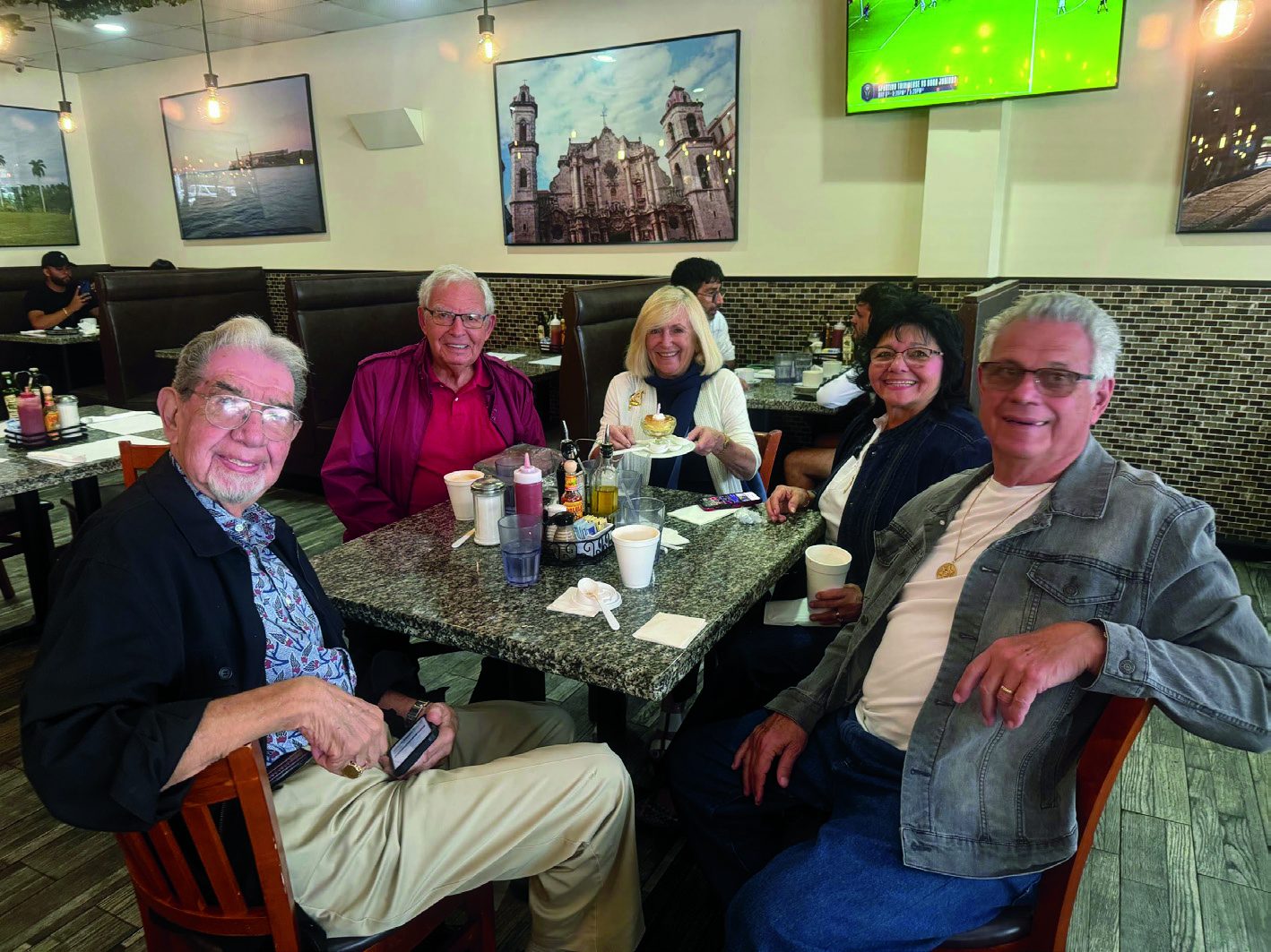 Marty, me, Joanne, Esther, and Mordechai