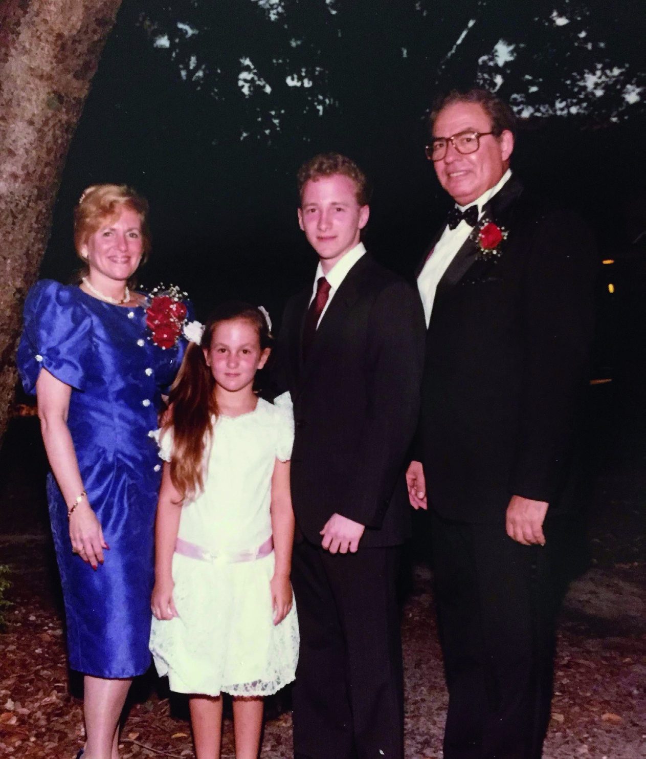 Joanne, Heather, Ron and me